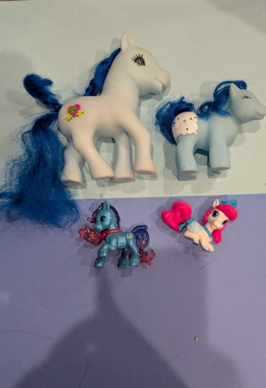 My Little Pony Assorted Blue & Pink Pony Figures - Kids Toys